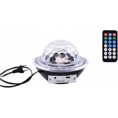 Φωτορυθμικό LED Προτζέκτορας - UFO Bluetooth Crystal Magic Ball